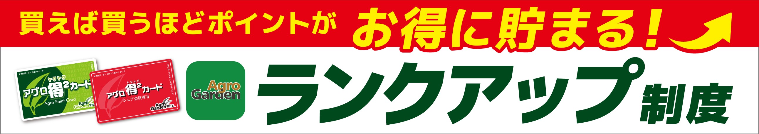 ランクアップバナー